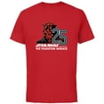thumbnail image 1 of Star Wars The Phantom Menace 25th Anniversary Darth Maul- Short Sleeve Cotton T-Shirt for Adults - Customized-Red, 1 of 5