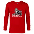 thumbnail image 1 of Star Wars The Phantom Menace 25th Anniversary Droid C-3PO- Long Sleeve T-Shirt for Men - Customized-New Red, 1 of 5