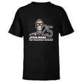 thumbnail image 1 of Star Wars The Phantom Menace 25th Anniversary Droid C-3PO- Short Sleeve T-Shirt for Kids - Customized-Black, 1 of 5