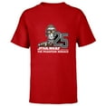 thumbnail image 1 of Star Wars The Phantom Menace 25th Anniversary Droid C-3PO- Short Sleeve T-Shirt for Kids - Customized-Red, 1 of 5