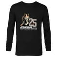 thumbnail image 1 of Star Wars The Phantom Menace 25th Anniversary Jar Jar Binks- Long Sleeve T-Shirt for Men - Customized-Black, 1 of 5