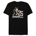 thumbnail image 1 of Star Wars The Phantom Menace 25th Anniversary Jar Jar Binks- Short Sleeve Blended T-Shirt for Adults - Customized-Black, 1 of 5
