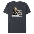 thumbnail image 1 of Star Wars The Phantom Menace 25th Anniversary Jar Jar Binks- Short Sleeve Blended T-Shirt for Adults - Customized-Navy Heather, 1 of 5