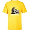 thumbnail image 1 of Star Wars The Phantom Menace 25th Anniversary Jar Jar Binks- Short Sleeve T-Shirt for Kids - Customized-Yellow, 1 of 5