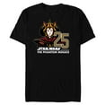 thumbnail image 1 of Star Wars The Phantom Menace 25th Anniversary Queen Amidala- Short Sleeve Blended T-Shirt for Adults - Customized-Black, 1 of 5