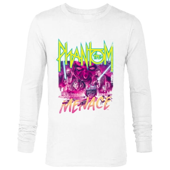 Star Wars The Phantom Menace Band - Long Sleeve T-Shirt for Men - Customized-White