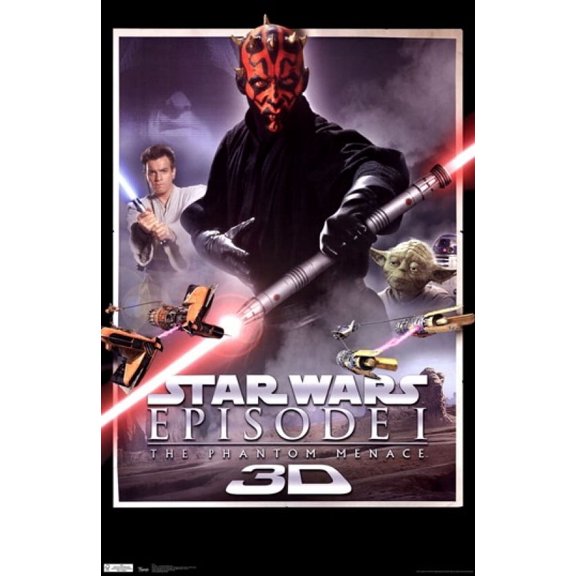 Star Wars - The Phantom Menace Poster Print (24 x 36)
