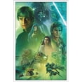 thumbnail image 1 of Star Wars: The Return Of The Jedi - Celebration Mural Wall Poster, 22.375" x 34", Framed, 1 of 2