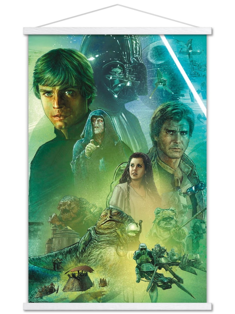 Star Wars: The Return Of The Jedi - Celebration Mural Wall Poster