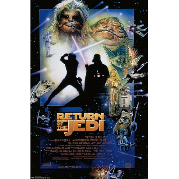 Star Wars: The Return Of The Jedi - One Sheet Wall Poster, 14.725" x 22.375"