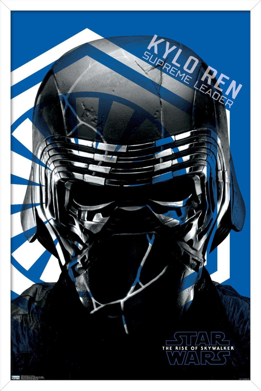 Star Wars: The Rise Of Skywalker - Cracked Wall Poster, 14.725" x 22.375", Framed