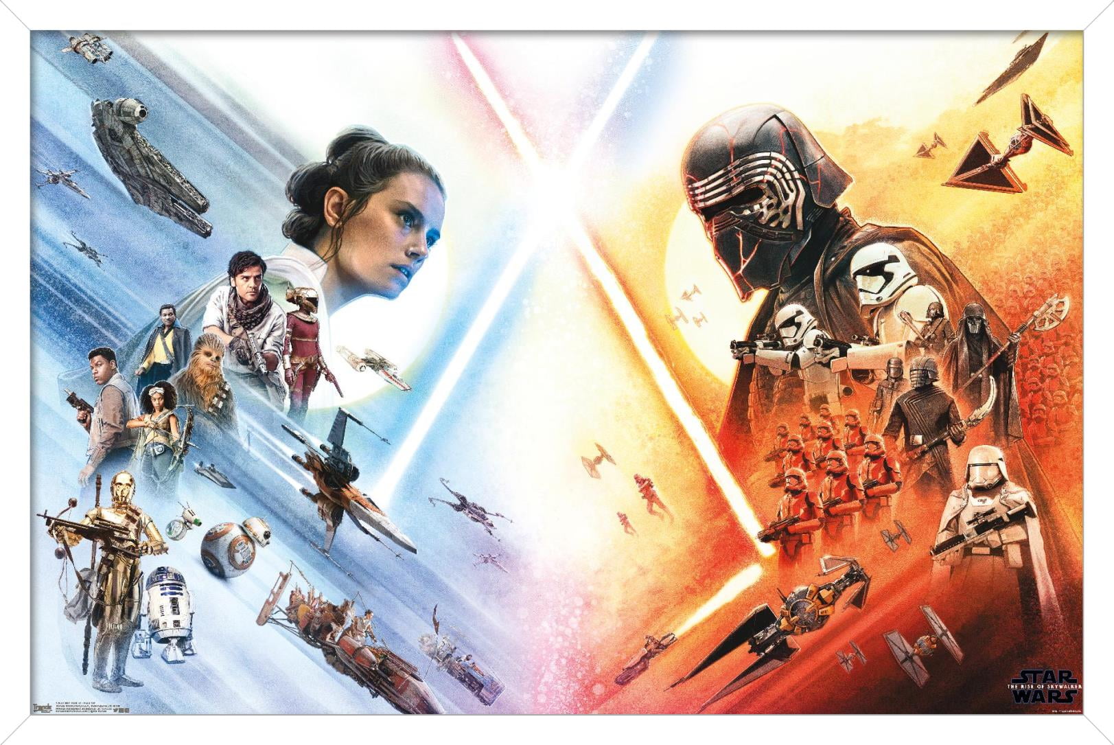 【希少】スター・ウォーズ ポスター Star Wars Star-Wars-The-Rise-Of-