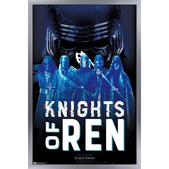 Star Wars: The Rise Of Skywalker - Knights Of Ren Wall Poster, 14.725" x 22.375", Framed
