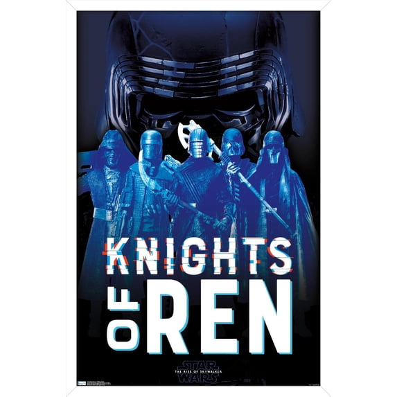 Star Wars: The Rise Of Skywalker - Knights Of Ren Wall Poster, 22.375" x 34", Framed