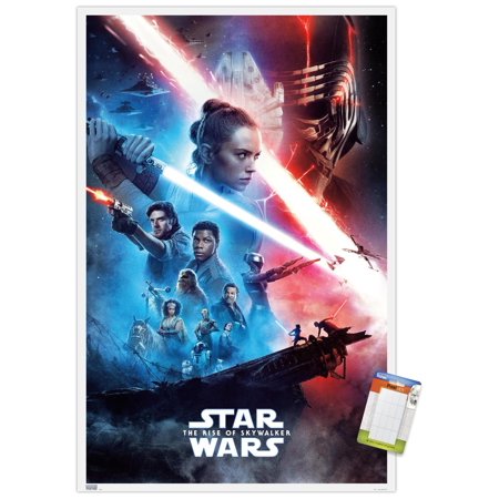 Star Wars: The Rise Of Skywalker - Official One Sheet Wall Poster, 14.725" x 22.375"