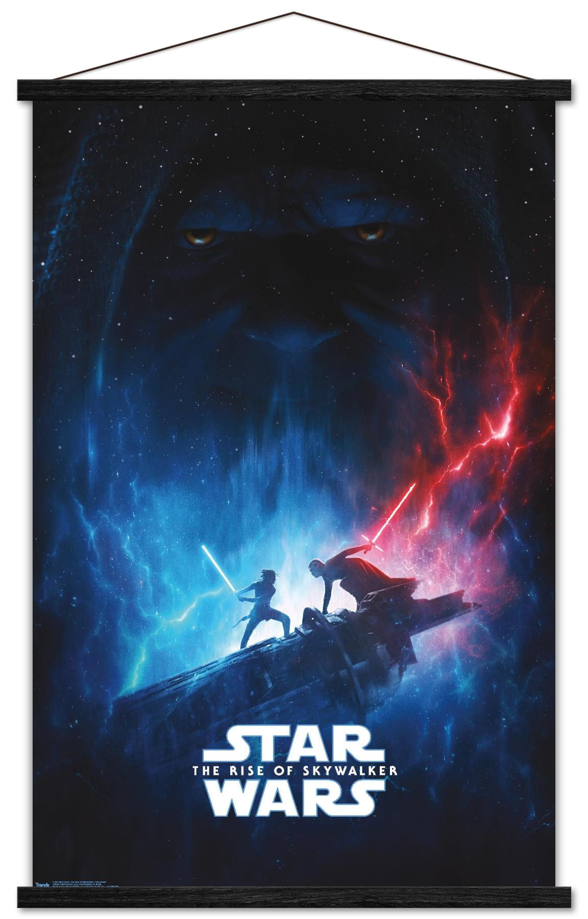 Star Wars: The Rise Of Skywalker - One Sheet Wall Poster with Magnetic Frame, 22.375" x 34"