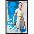 thumbnail image 1 of Star Wars: The Rise Of Skywalker - Rey Wall Poster, 14.725" x 22.375", Framed, 1 of 3