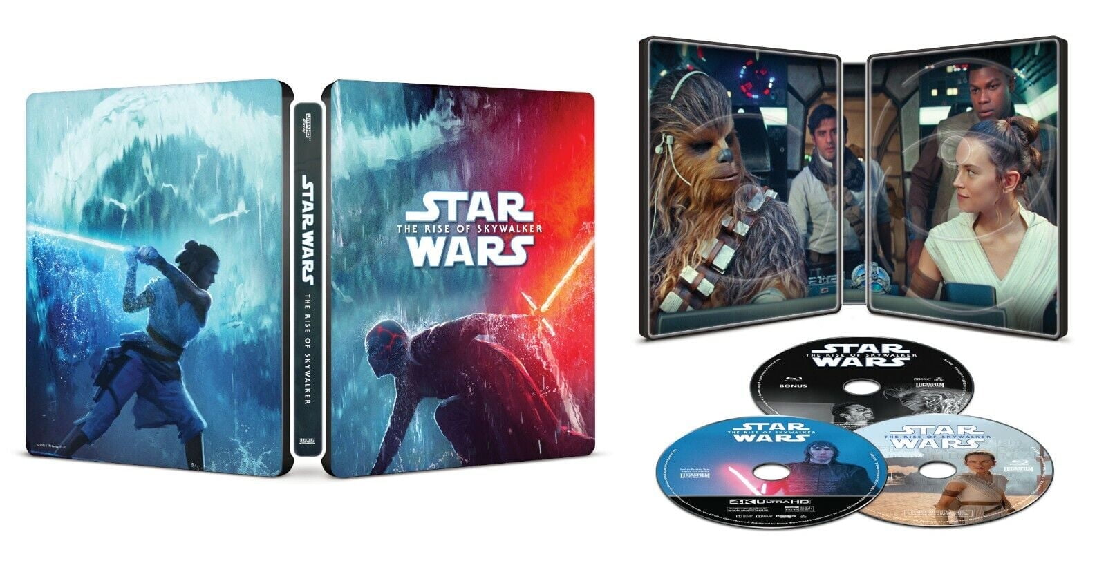 洋画・外国映画 Star wars Saga Steel book set Blue ray Amazon.com: Star Wars Saga Steel Book Set (Episode 1 - 6