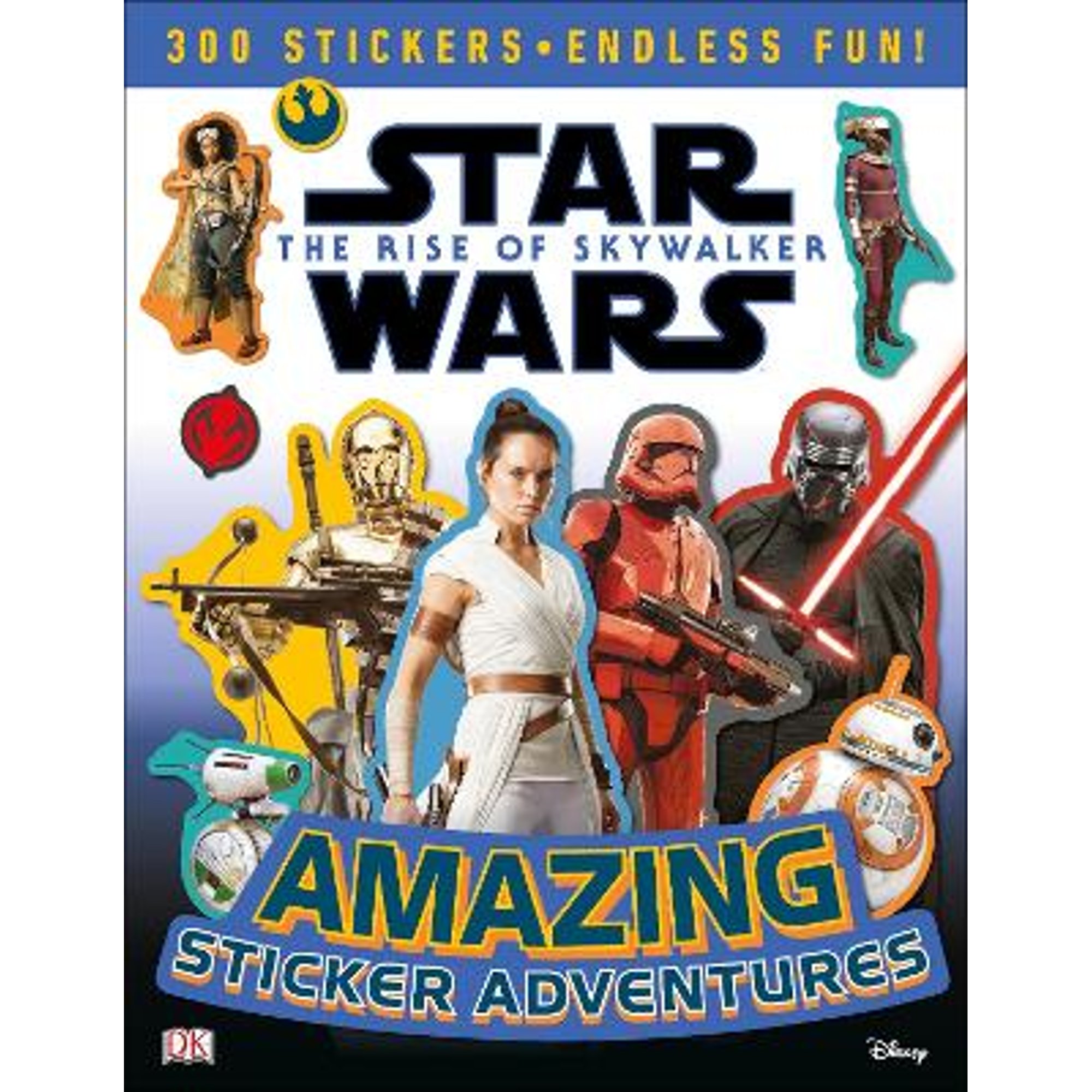 Pre-Owned Star Wars The Rise of Skywalker Amazing Sticker Adventures (Paperback 9780241357712) by David Fentiman, DK