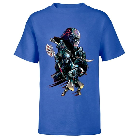 Star Wars The Rise of Skywalker Knights of Ren - Short Sleeve T-Shirt for Kids - Customized-Royal