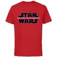 thumbnail image 1 of Star Wars The Rise of Skywalker Movie Logo - Short Sleeve Cotton T-Shirt for Adults - Customized-Red, 1 of 5
