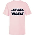 thumbnail image 1 of Star Wars The Rise of Skywalker Movie Logo - Short Sleeve T-Shirt for Kids - Customized-Soft Pink, 1 of 5