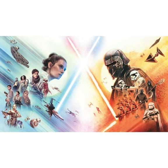 Star Wars: The Rise of Skywalker Peel and Stick Mural