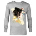 thumbnail image 1 of Star Wars The Rise of Skywalker Rey Collage - Long Sleeve T-Shirt for Men - Customized-Athletic Heather, 1 of 5