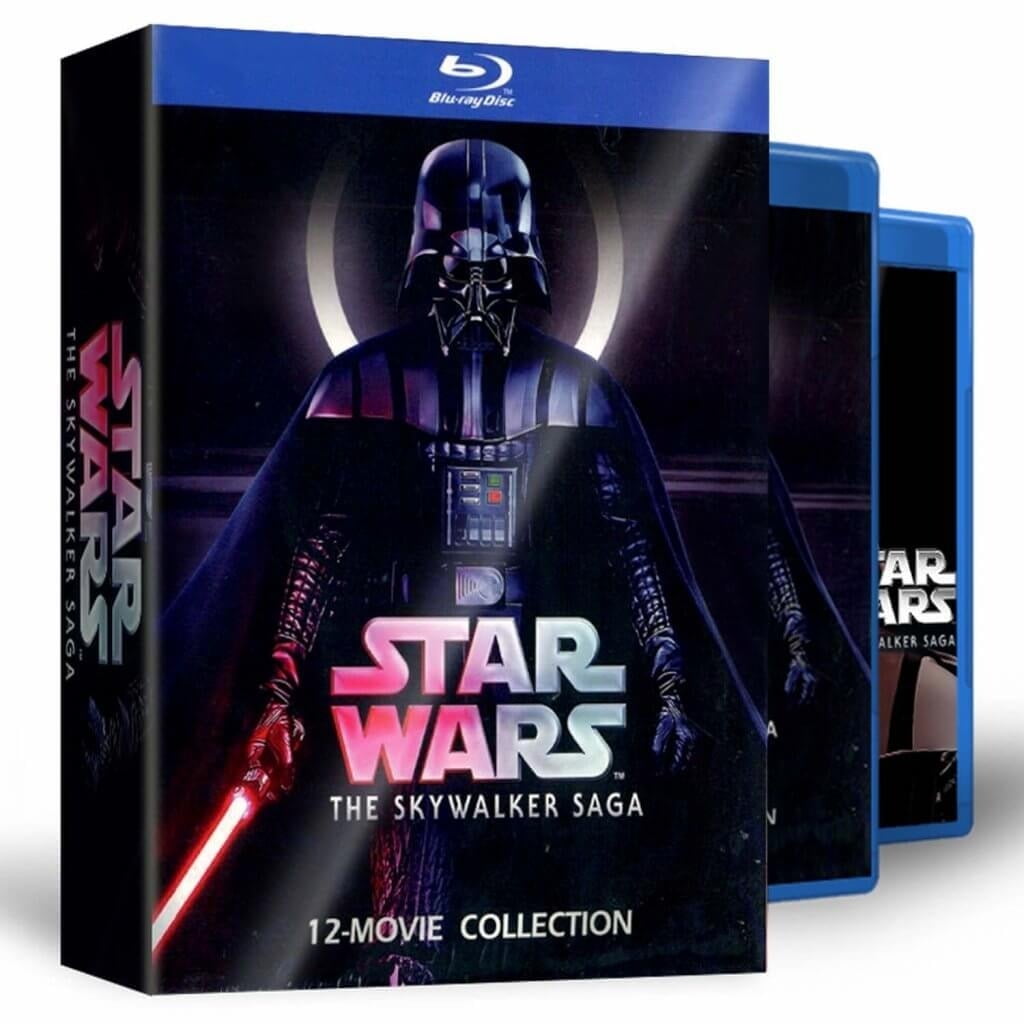 Star Wars The Skywalker Saga 12-movie collection (Blu ray
