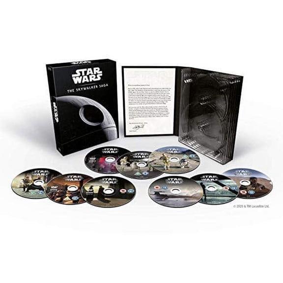 Star Wars: The Skywalker Saga Complete Boxset DVD Region Free
