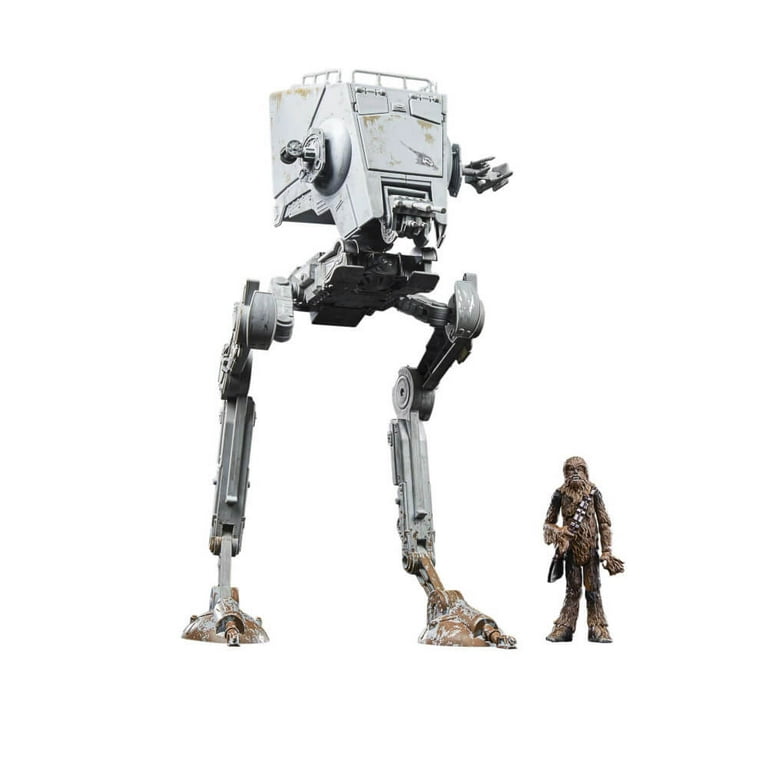 Star Wars The Vintage Collection AT ST and Chewbacca Action Figure F8056 Ages 4 and Up