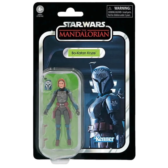 Star Wars The Vintage Collection Bo-Katan Kryze Toy, 3.75-Inch-Scale Star Wars: The Mandalorian Figure for Ages 4 and Up (NON-MINT PACKAGE)