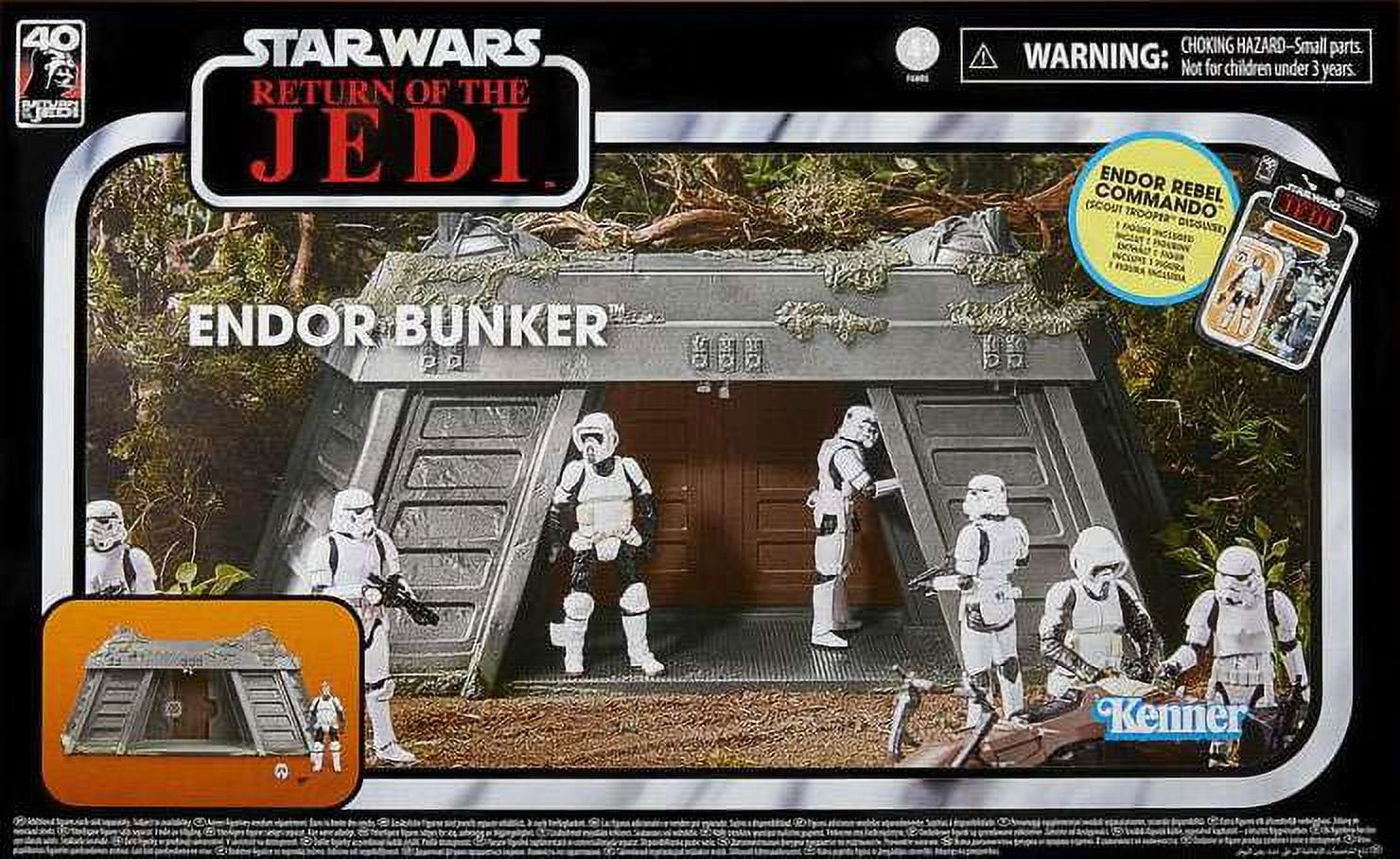 Star Wars: The Vintage Collection Endor Bunker Kids Toy Action Figure for Boys and Girls Ages 4 5 6 7 8 and Up