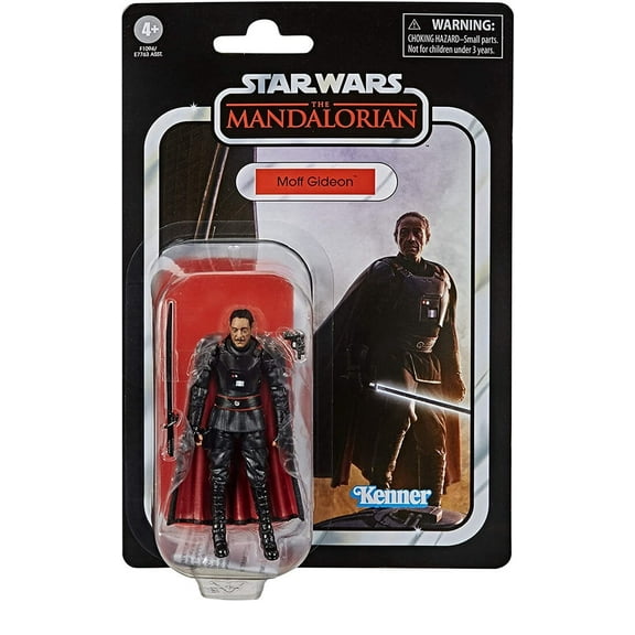 Star Wars The Vintage Collection Moff Gideon Toy, 3.75-Inch-Scale The Mandalorian Action Figure for Kids Ages 4 and Up (NON-MINT PACKAGE)