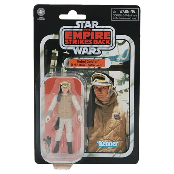 Star Wars Rebel Soldier (Echo Base Battle Gear) Vintage Collection 3.75 inch Action Figure (NON-MINT PACKAGE)