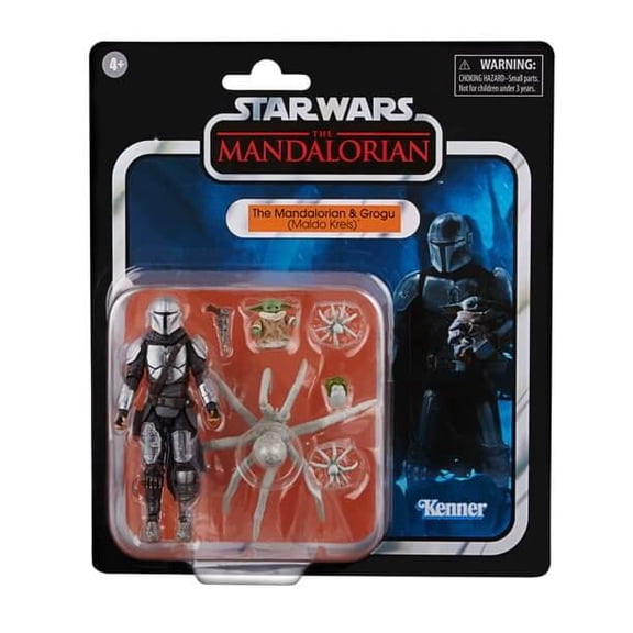 Star Wars The Vintage Collection The Mandalorian & Grogu Maldo Kreis (NON-MINT PACKAGE)