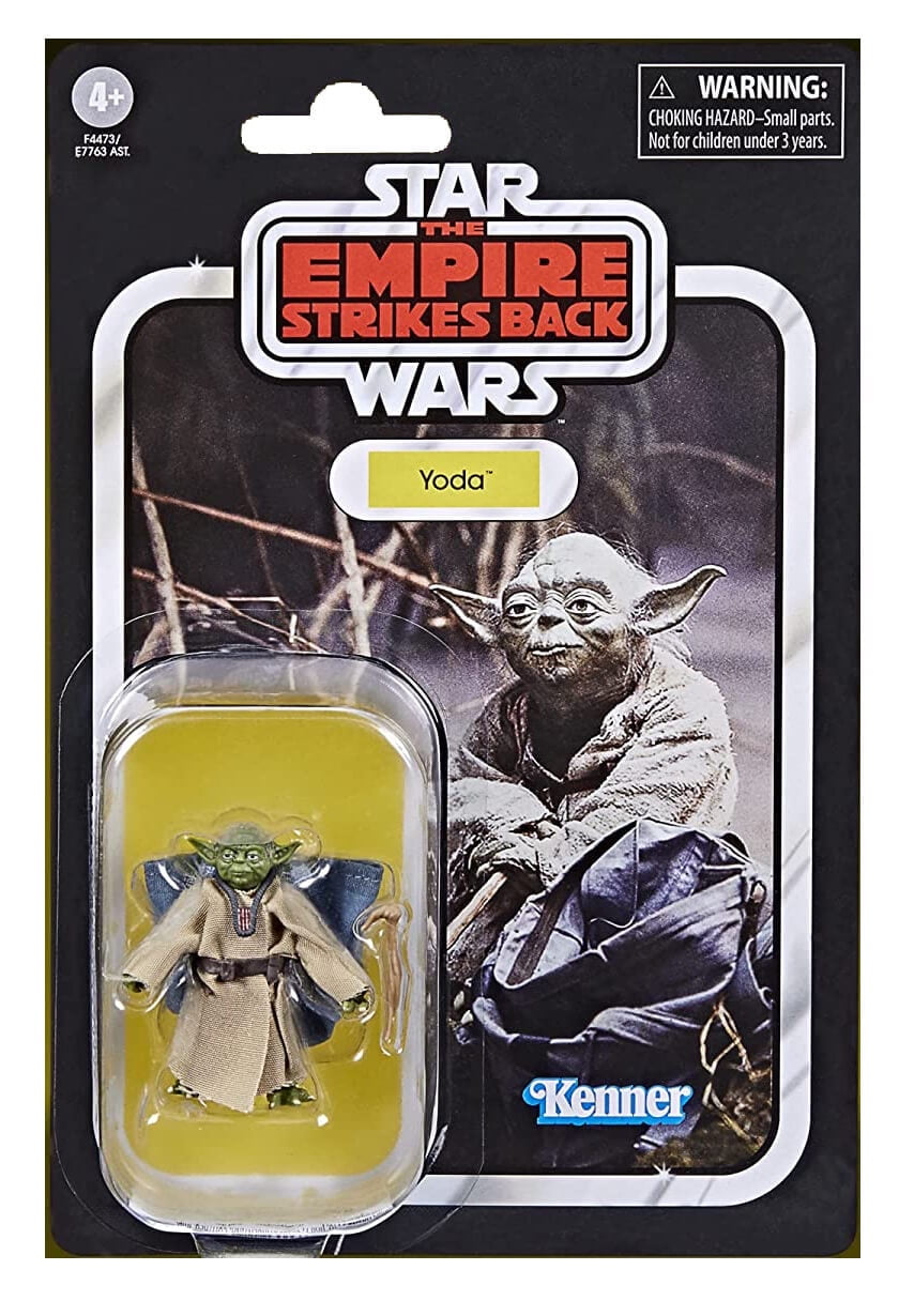 Star Wars The Vintage Collection Yoda (Dagobah) Action Figure (NON-MINT PACKAGE)