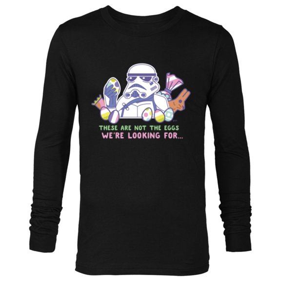Star Wars These Are Not the Eggs We’re Looking For Easter - Long Sleeve T-Shirt for Men - Customized-Black