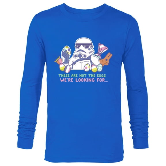 Star Wars These Are Not the Eggs We’re Looking For Easter - Long Sleeve T-Shirt for Men - Customized-Navy