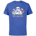 thumbnail image 1 of Star Wars These Are Not the Eggs We’re Looking For Easter - Short Sleeve Cotton T-Shirt for Adults - Customized-Royal Heather, 1 of 5