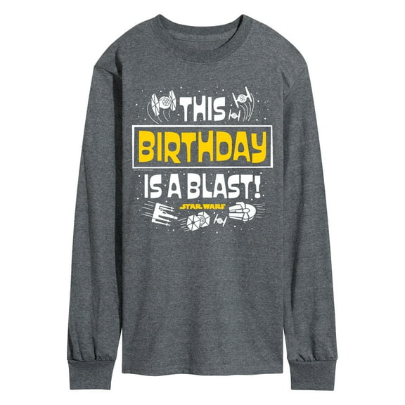 Star Wars - This Birthday Is A Blast - Men's Long Sleeve Tee