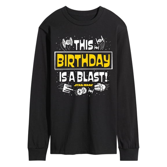 Star Wars - This Birthday Is A Blast - Men's Long Sleeve Tee
