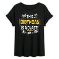 thumbnail image 1 of Star Wars - This Birthday Is A Blast - Women's Oversized Tee, 1 of 5