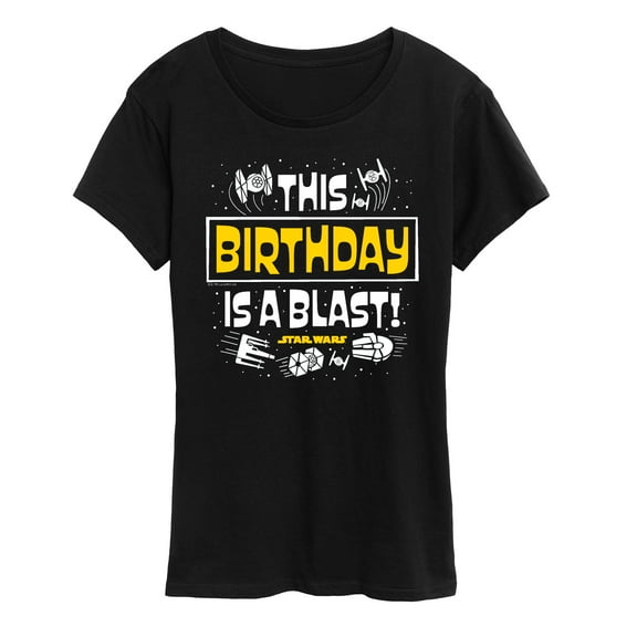 Star Wars - This Birthday Is A Blast - Women's Short Sleeve Classic Fit Tee