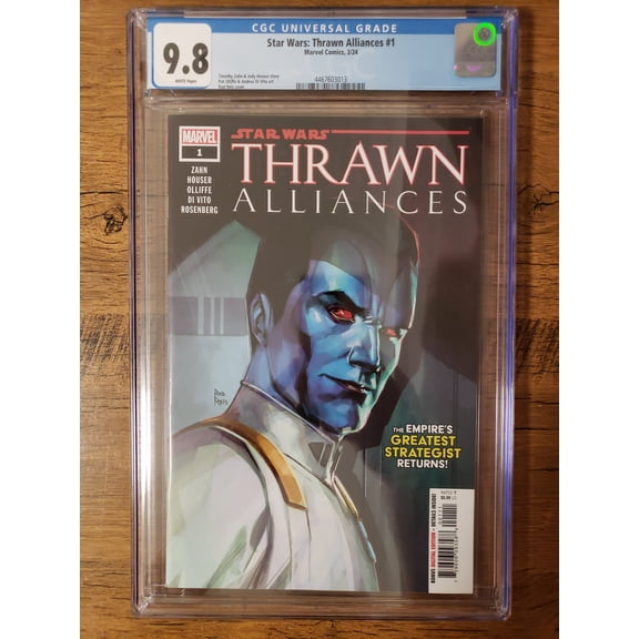 Star Wars: Thrawn Alliances #1 - CGC 9.8 Comic Book