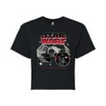 thumbnail image 1 of Star Wars - Tie Advanced Darth Vader - Juniors Cropped Tee, 1 of 5