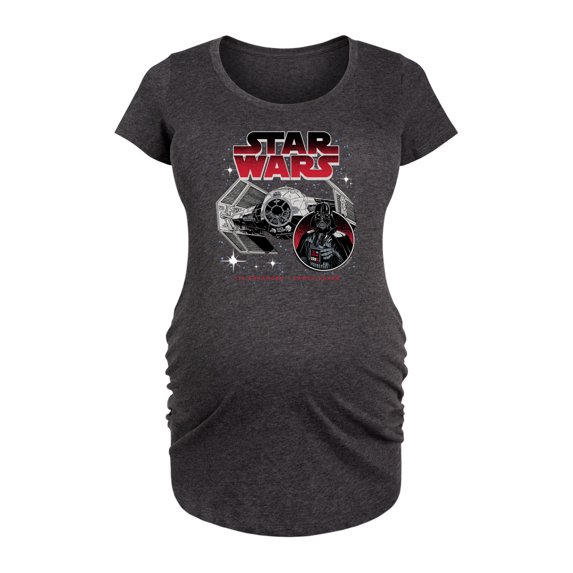 Star Wars - Tie Advanced Darth Vader - Maternity Scoop Neck Tee