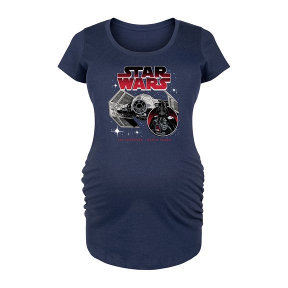 Star Wars - Tie Advanced Darth Vader - Maternity Scoop Neck Tee