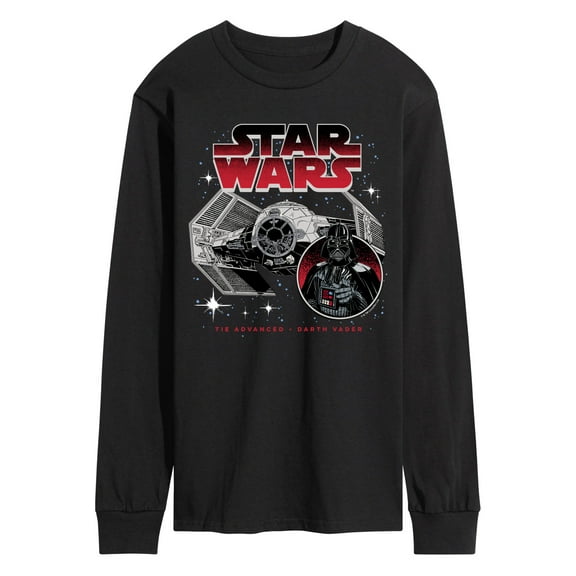 Star Wars - Tie Advanced Darth Vader - Men's Long Sleeve Tee
