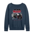 thumbnail image 1 of Star Wars - Tie Advanced Darth Vader - Women's French Terry Pullover Long Sleeve Shirt, 1 of 4